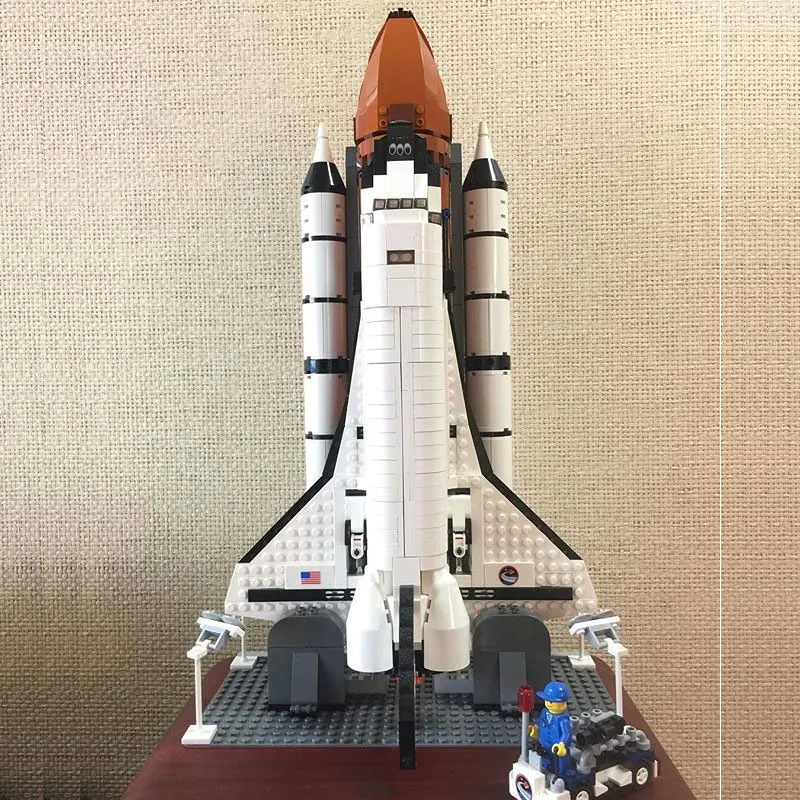 Строительные блоки в наличии 16014 MOC модель космического корабля экспедиция