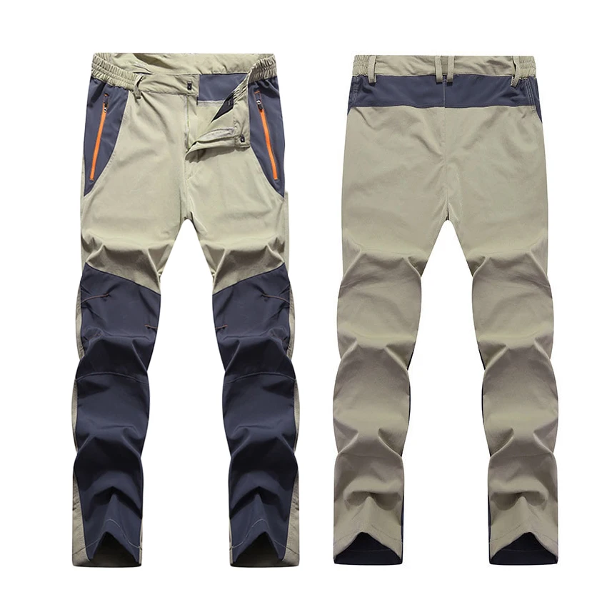 JACKSANQI Мужские штаны Походные штаны эластичные быстросохнущие для активного летнего спорта дышащие альпинистские Трекинговые Брюки RA240