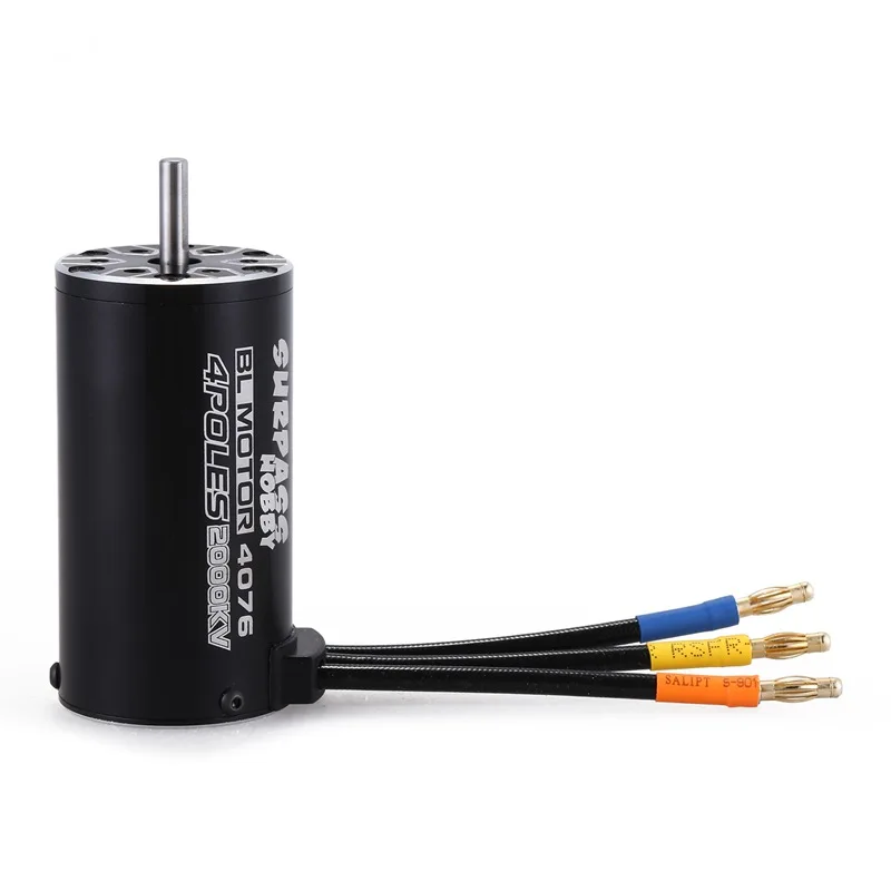 SURPASS HOBBY 4076 2000KV 135A 4P бесщеточный мотор для 1/8 RC Monster Truck Car