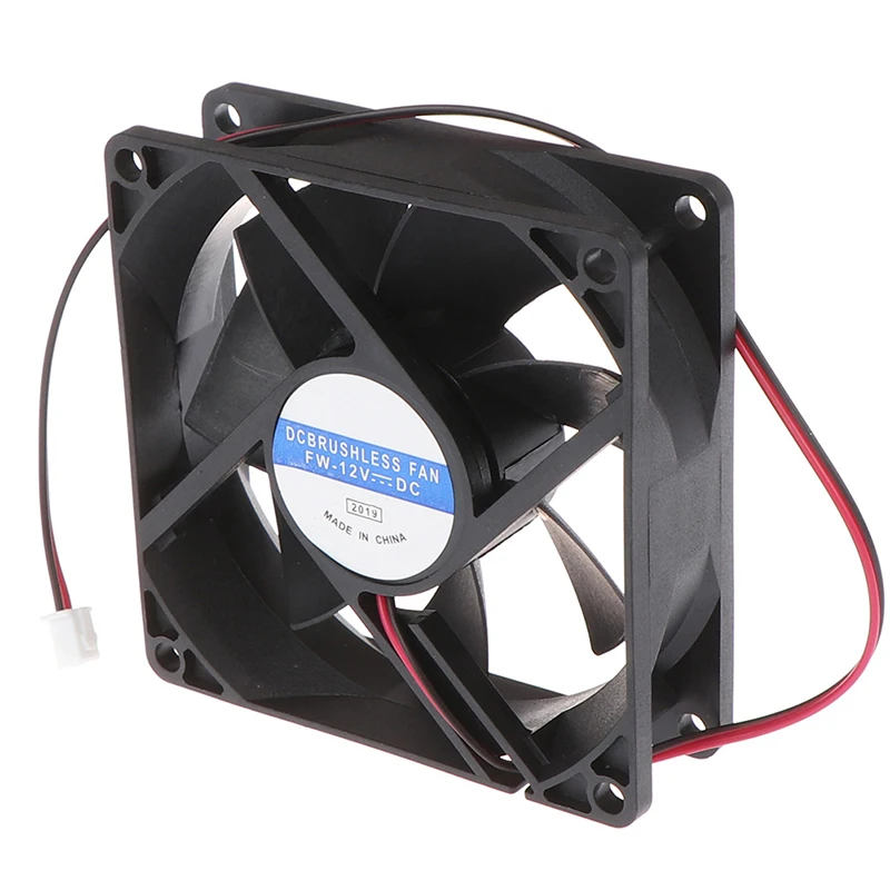 12V 2pin DC Brushless Computer Case Cooling Fan 8025 80x80x25mm 8cm 80x25mm | Компьютеры и офис
