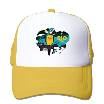 

TSDFCParrot Sun Protection Adjustable Caps Cooling Mesh Hat Yellow