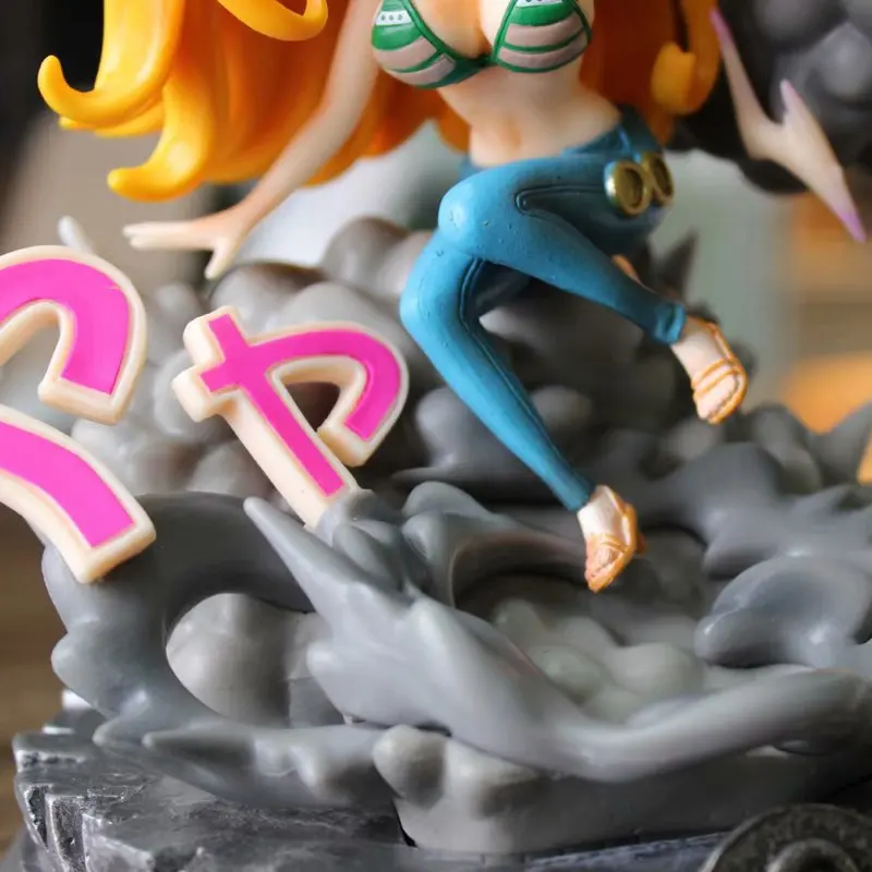 Одна деталь семь военачальников моря Nami Zeus GK Статуэтка из ПВХ фигурка Коллекция Модель игрушки X3455