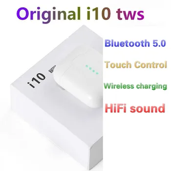 

i10 tws Bluetooth Earphones Wireless Bluetooth 5.0 Earbuds Touch control for IPhone Xiaomi Mobile Android Phones