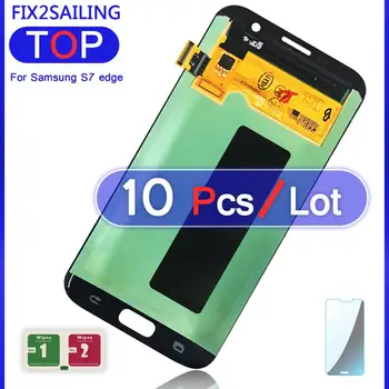 

Display S7 Edge For Samsung Galaxy S7 Edge G935F G935A G935FD G935P Super AMOLED LCD Display 100% Tested Touch Screen Assembly