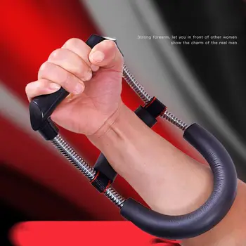 

Hand Arm Forearm Wrist Strength Exerciser Muscular Grip Power Training Tool NEW