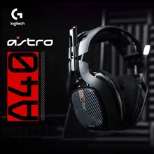 Logitech Astro A40 Professionele Gaming Headset 7.1 Surround Sound Met Microfoon Geschikt Voor Meest Platforms Zoals Pc/PS4/Ns
