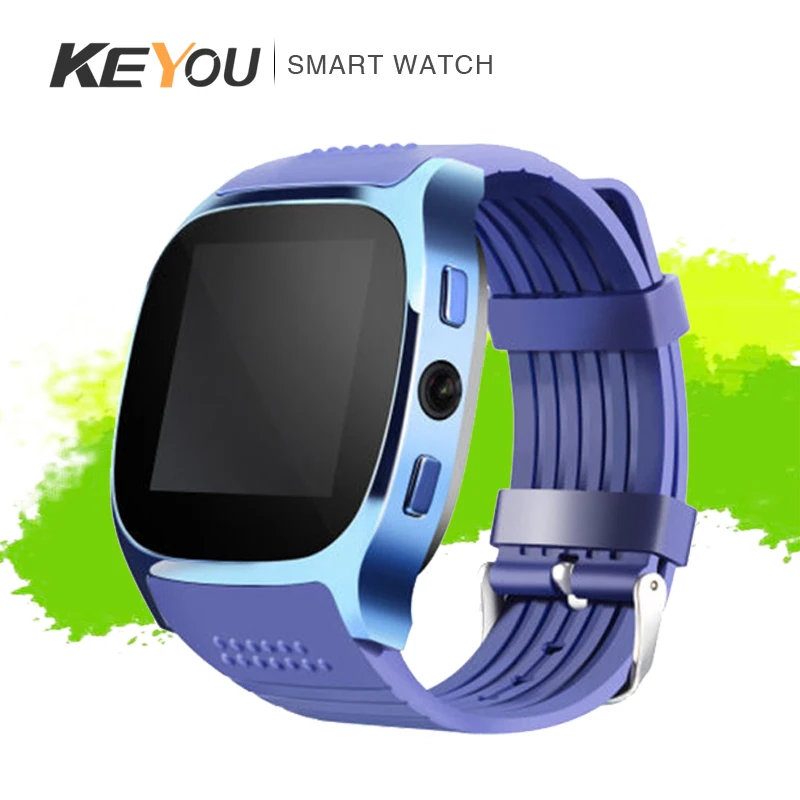 Мужские и женские Смарт часы с поддержкой SIM карты TF камеры Bluetooth для телефона