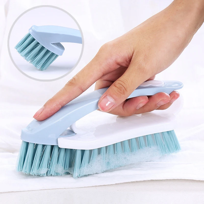 

Two-in-one Shoe Cleaner Multifunctional Shoe Cleaning Brush One Large One Small Durable Brush for Washing Shoes Scrubbing Brush