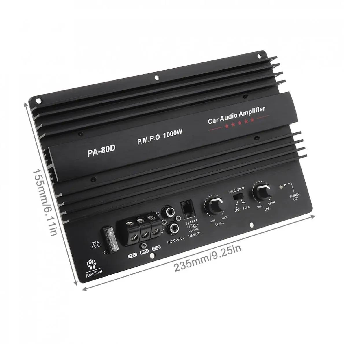 Car Subwoofer 12V 1000W Universal Sound Amplifier Board