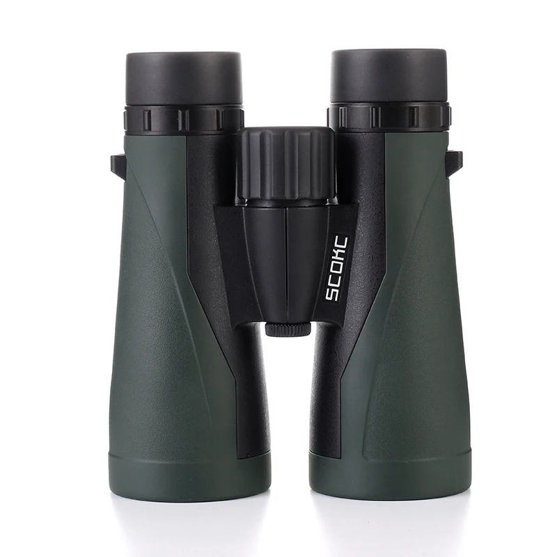 

SCOKC Waterproof Binocular 10x50 ED 12X50 Glass Super-Multi Coating Phase Coated Bak4 High Power Telescope for Hunting Outdoor