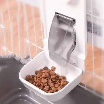 

Smart Automatic Dog Pet Cat Feeder with Digital Display Electrical Plastic Timer Food Feeding Pet Bowl External Hanging Tool