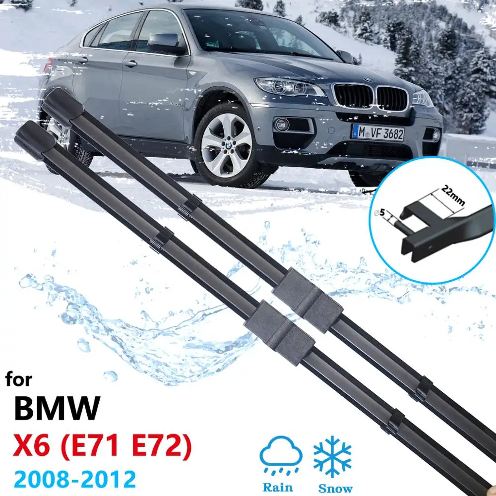 Car Wiper Blade for BMW X6 E71 E72 2008 2009 2010 2011 2012 Front