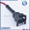 2 Pin AMP Tyco EFI Fuel Injector Connector Junior Power (mini timer) Auto waterproof connector Plug With Rubber Boot with wire ► Photo 3/6