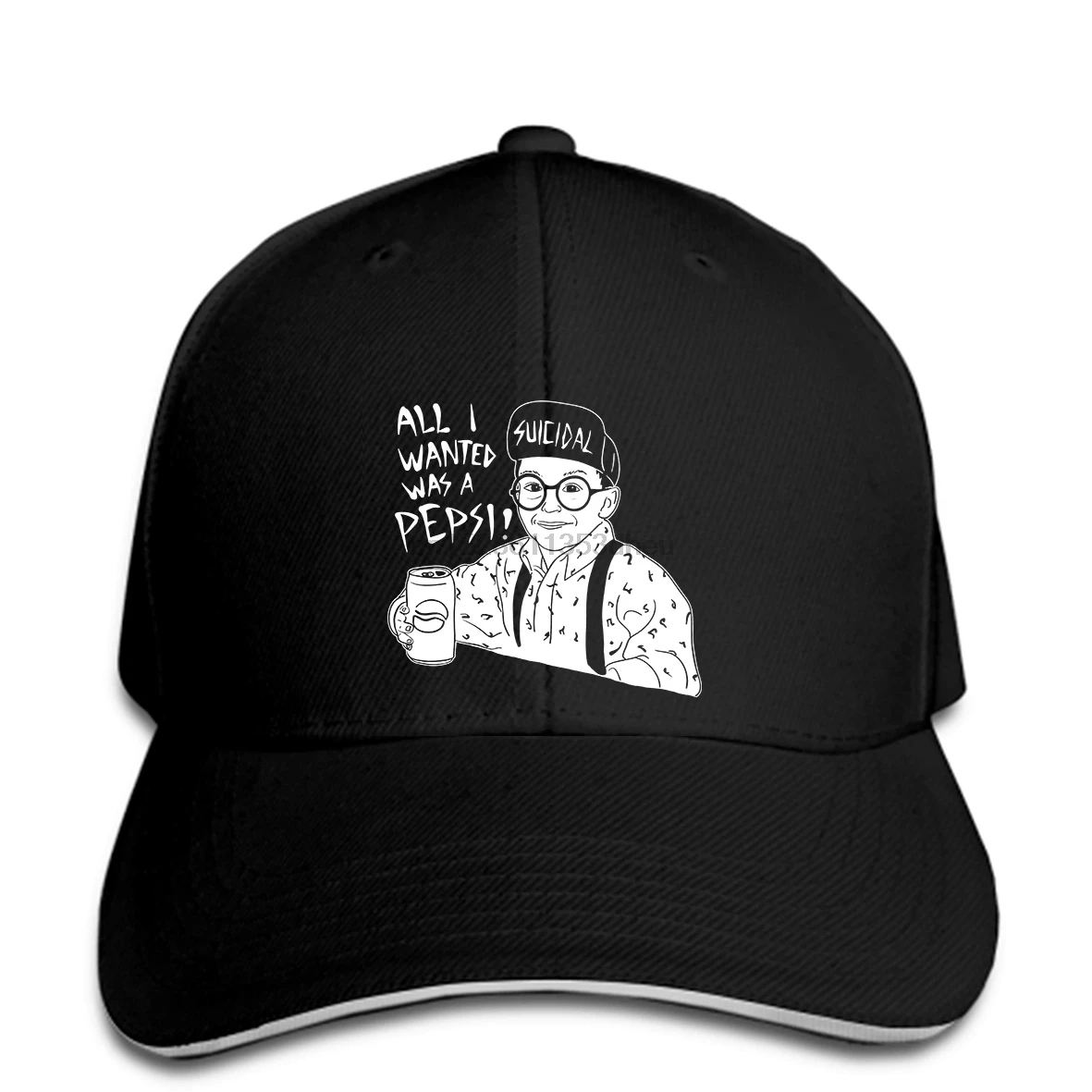 Suicidal Fuller все, что я хотел, это Pepsi бейсбольная кепка Home Alone тенденции высшего качества мужская бейсбольная Кепка snapback