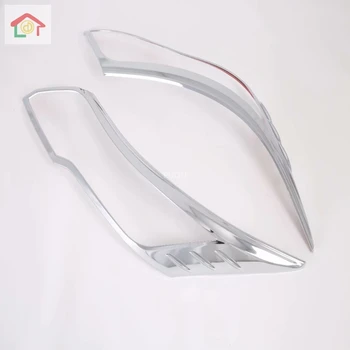 

For Toyota Rush 2018 2019 2020 Chrome Front Head Light Lamp Headlight Cover Trim Decoration Frame Accessories Car Styling
