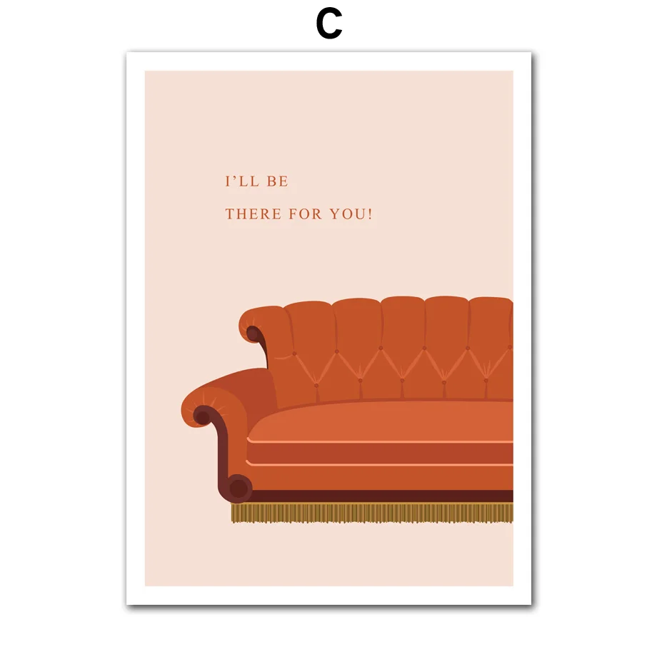 Friends-TV-Show-Door-Smelly-Cat-Nordic-Posters-And-Prints-Wall-Art-Canvas-Painting-Classic-Wall (5)