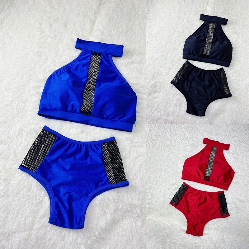 Ropa de Pole Dance para mujer adulta, traje Sexy con cuello Halter