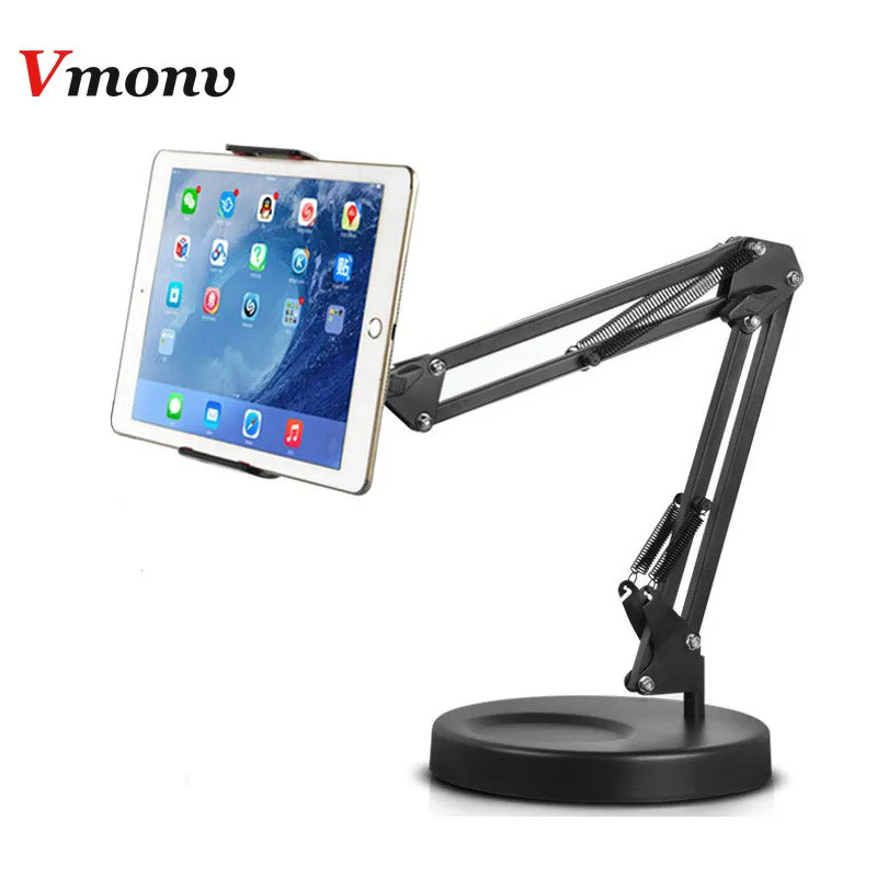 Складная подставка для планшета Vmonv с длинной ручкой IPAD 5-10 5 дюймов настольный