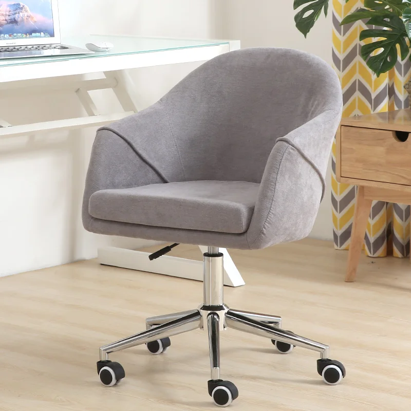 Nordic Modern Simple Office Chair backrest chair office furniture Light Luxurious Artificial Leather Cadeira