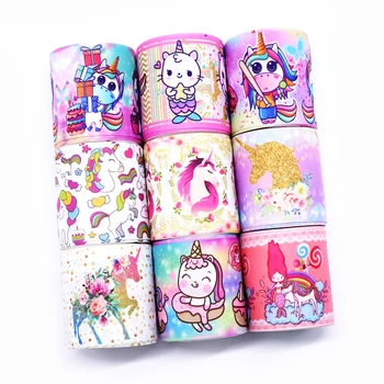 

Free shipping 2019 new arrival ribbons Hair Accessories ribbon 10 yards printed grosgrain ribbons 34148