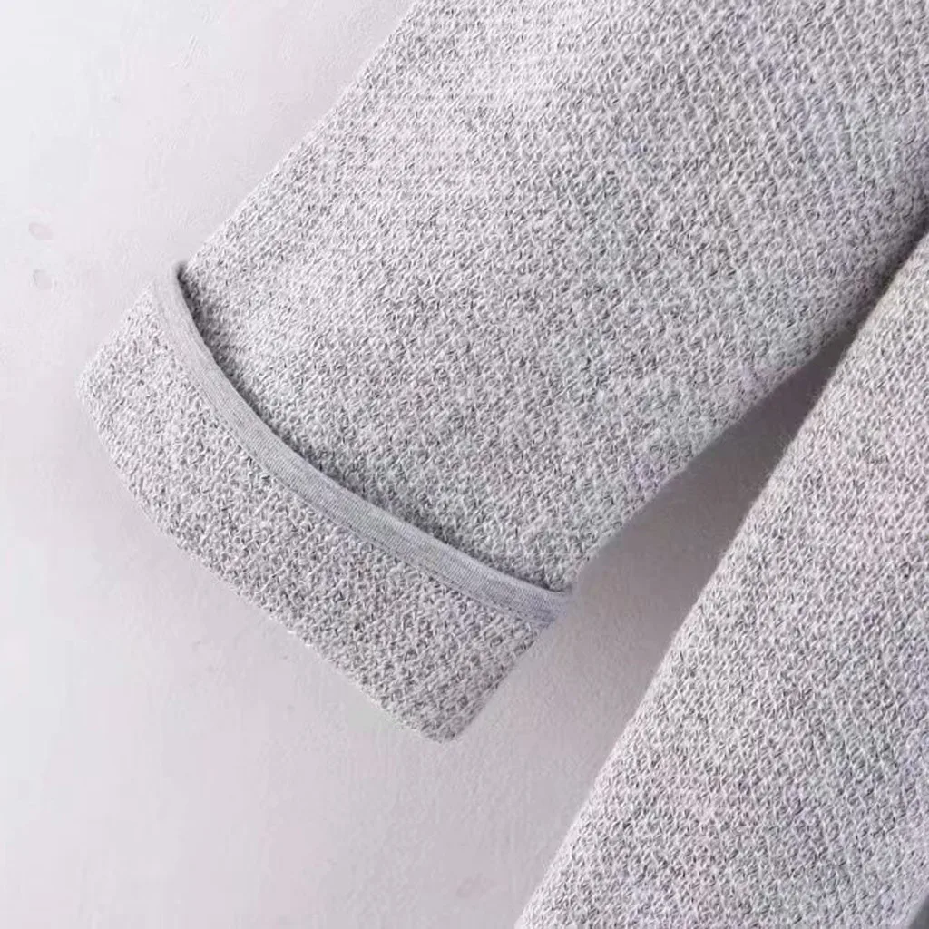 Pull femme nouveaute свитер Женский Повседневный осенний однотонный Вязаный Кардиган с длинным рукавом куртка Джерси mujer swetry damskie