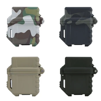 

Tactical Lighter Storage Case Universal Portable Box Container Organizer Holder For Oil lighter Inner Tank New