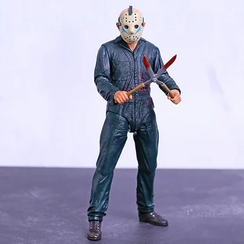 

NECA Friday the 13th Part V 5 A New Beginning Jason Voorhees Roy Burns 7" PVC Action Figure Collectible Model Toy
