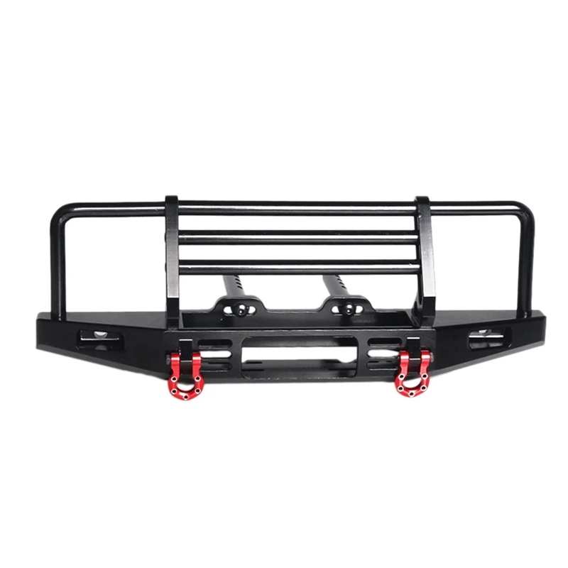 

1/10 Climbing Vehicle Simulated Bumper with Hole Trailer Coupler Front Bar