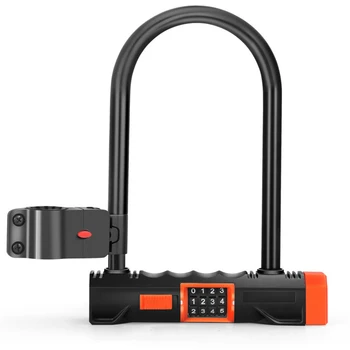 

Universal Cycling Bicycle Motorcycle Bike U Lock Shear Resistant Hydraulic Waterproof Safety Security Anti Theft Steel Password