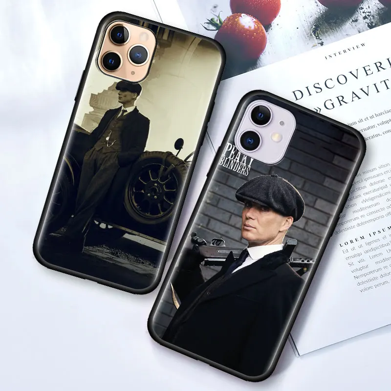 Peaky Blinders Silicone Case For iphone 13 12 11 Pro Max SE 2020 X XS XR Max 7 8 6 6S Plus Soft Phone Cases Cover Coque Funda case iphone 13 