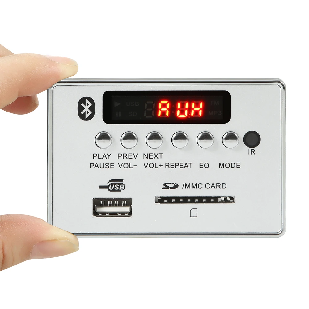 Bluetooth TF USB FM Aux радио mp3 плеер встроенный Автомобильный Hands free MP3 декодер плата