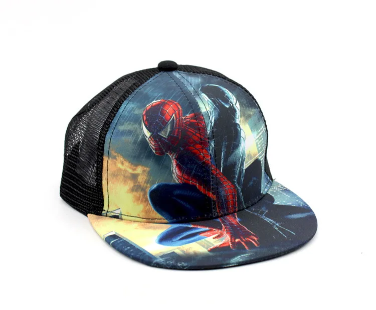 Бейсболка детская, Капитан Америка gorros, детская шапка, хип-хоп, Детские бейсболки, шапки для мальчиков и девочек, черная полосатая Кепка, 50-54 см, F892