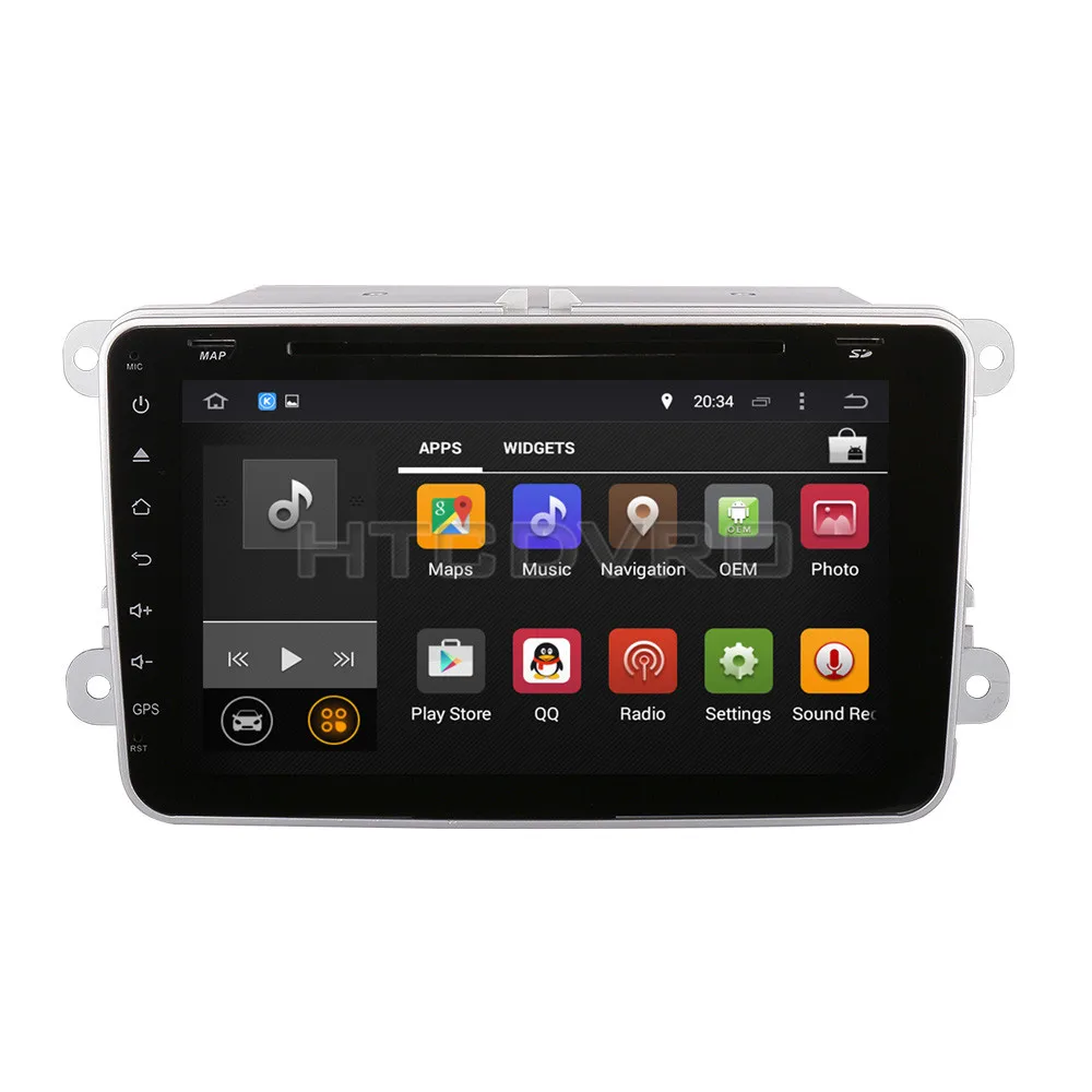 YMODVHT 8 дюймов Android 9 0 7 1 универсальный автомобильный DVD GPS для VW Sagitar/Jatta/Jetta/Magotan/Passat B6