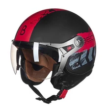 Подлинный Beon винтажные мотоциклетные шлемы ECE Ретро мото Casco велосипедные шлемы скутер летний зимний шлем