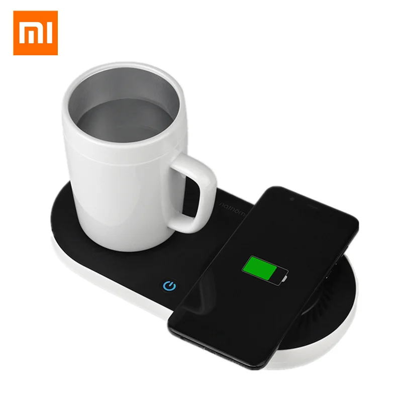 Xiaomi Nathome умный беспроводной Быстрый зарядный чайник горячая холодная чашка настольная холодильная теплоизоляция двойного назначения чашка офис