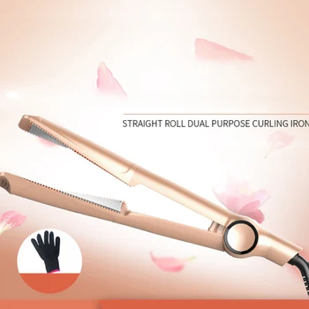 

Hair Curler Curling Twisted Straight Hair Device 2 in 1 Straight Hair Stick Splint Curling Straight Dual Purpose Curling Stick