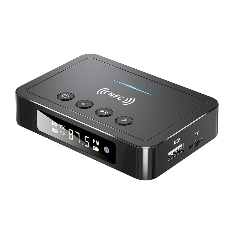 Transmissor Receptor M6 Bluetooth 5.0, Adaptador sem