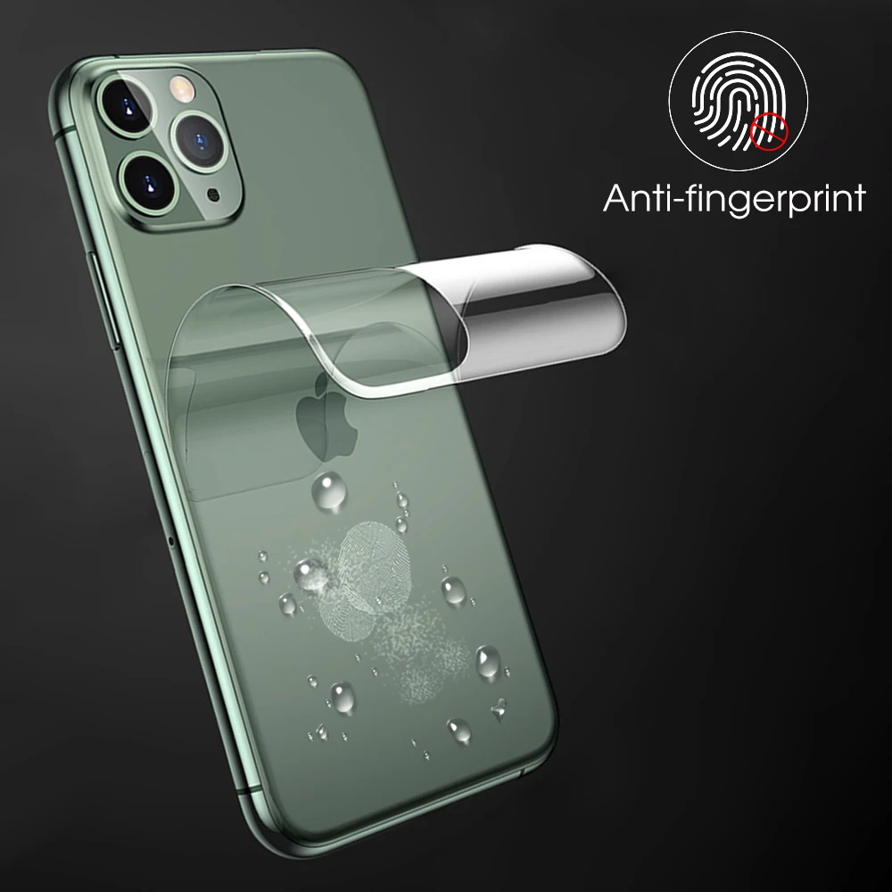 Устойчивая к царапинам задняя пленка для iPhone 11 Pro Max X XR XS задняя наклейка для iPhone 11Pro X XR XS Max Гидрогелевая мягкая пленка не стекло