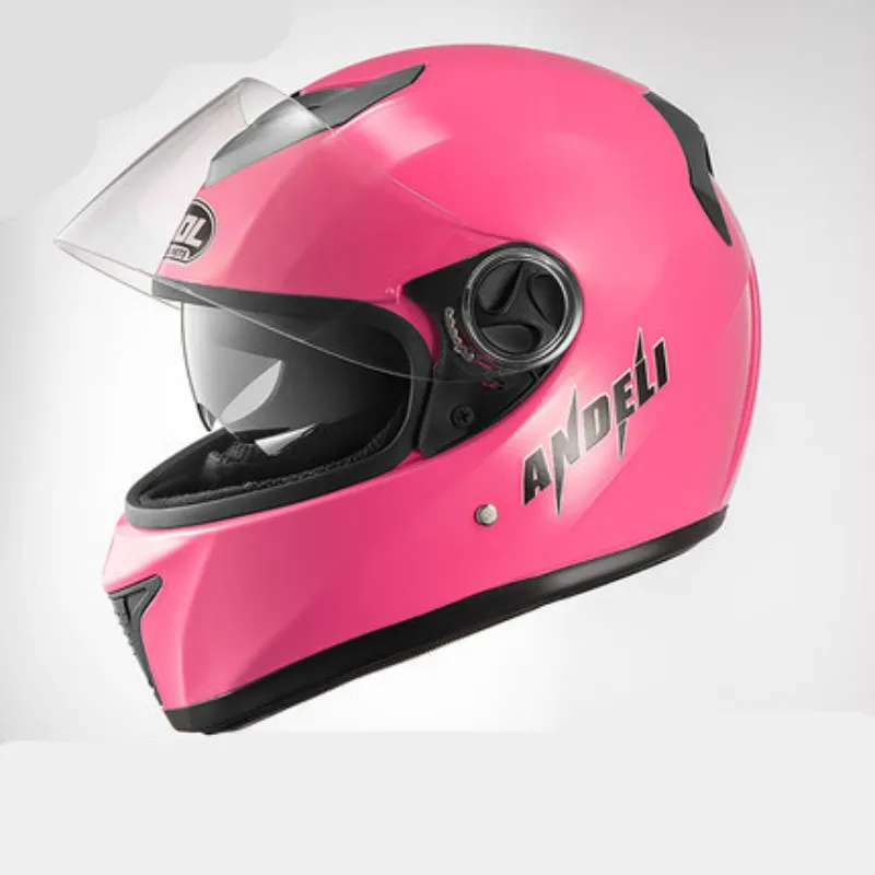 

Helmets for Electric Vehicles Women Men Full Helmets Warm and Fog-proof Helmets Motorcycles Sunscreen Safety Caps
