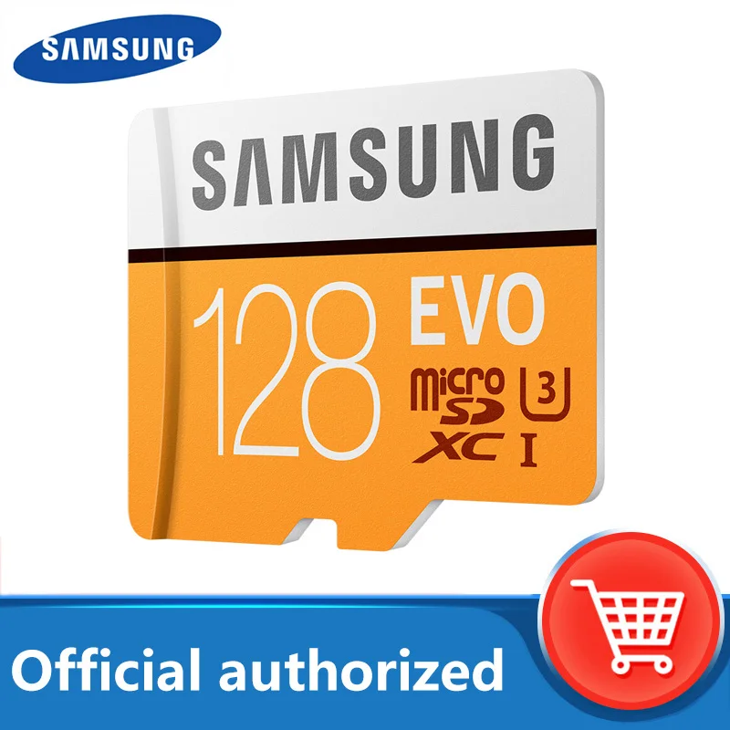 SAMSUNG EVO Micro SD карта 32 Гб 64 128 класс 10 памяти microSDXC UHS I TF 4K HD для смартфона планшета с