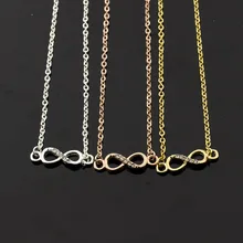 10 новых цифр 8 Кристальный браслет гламурный женский браслет из нержавеющей стали золотой браслет подарок для лучшего друга Кристалл pulsera