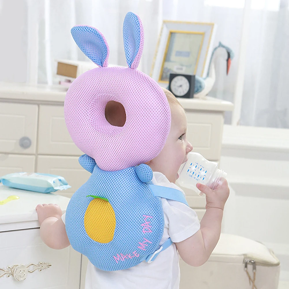 

Cartoon Baby Head Protection Pad Pillow Newborn Toddler Headrest Pad Kids Head Back Shatter Resistant Cushion Infant Pillows J71
