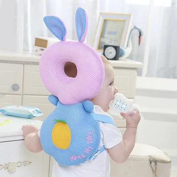 

Cartoon Baby Head Protection Pad Pillow Newborn Toddler Headrest Pad Kids Head Back Shatter Resistant Cushion Infant Pillows J71