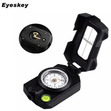 Многофункциональный Профессиональный Водонепроницаемый Компас для выживания, Военный компас, алюминиевый сплав, походный Компас для кемпинга