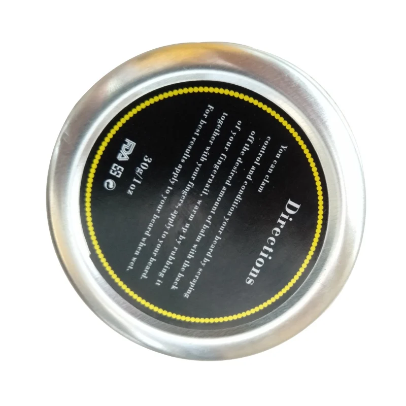 Beard Growth Grooming Care Wax Shape Treatment Skin Care Cream Soften Moustache Anti-Drying Shaving Cream