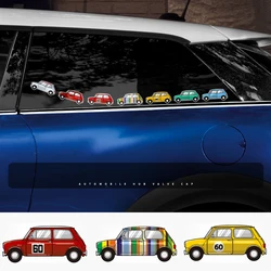 Car Small Sticker Decals Decoration Auto Exterior Accessories For Mini Cooper One JCW Countryman Clubman F55 F56 F60 R55 R56 R60