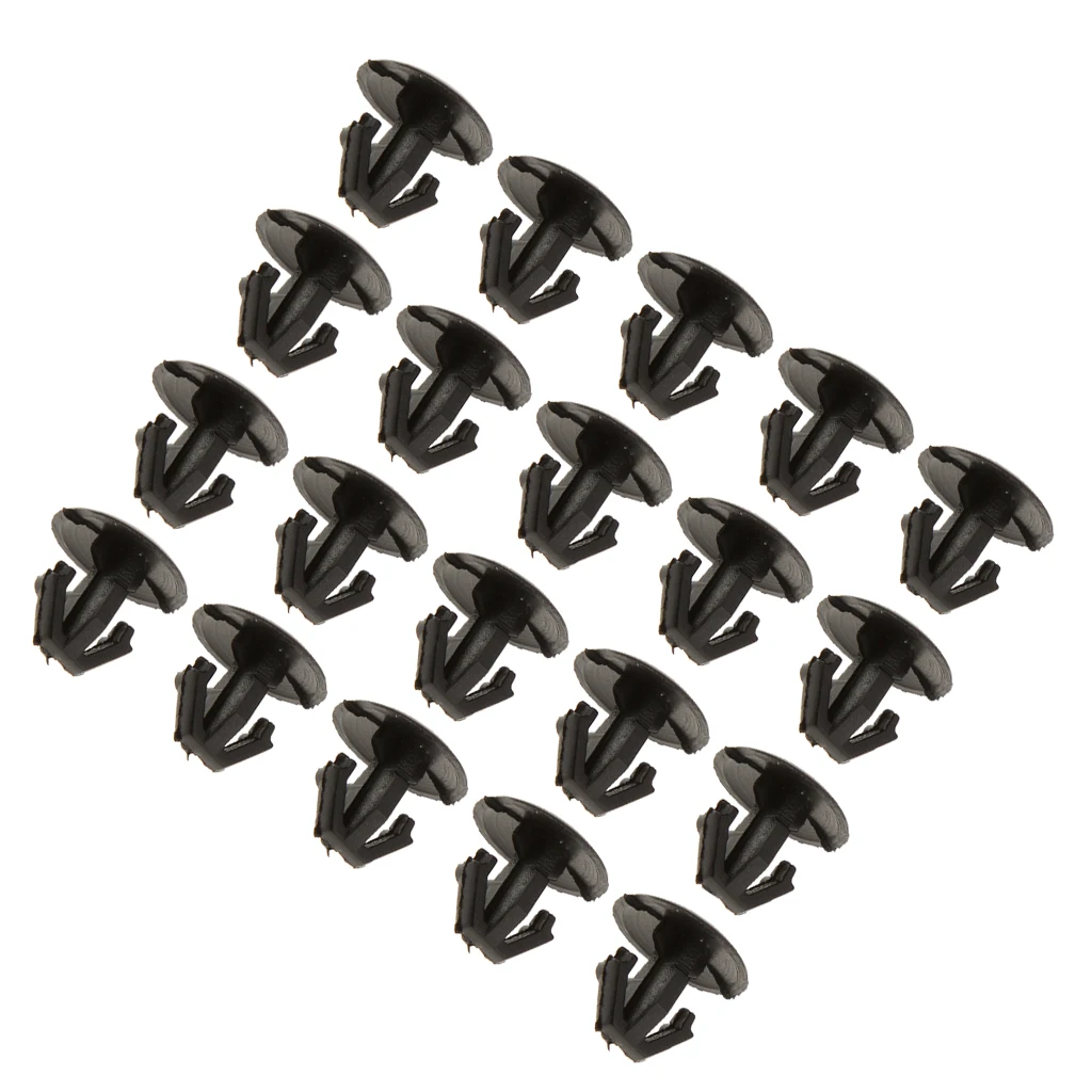 20 Pieces Hood Seal Retaining Clip Fasteners For Acura 91518S10003