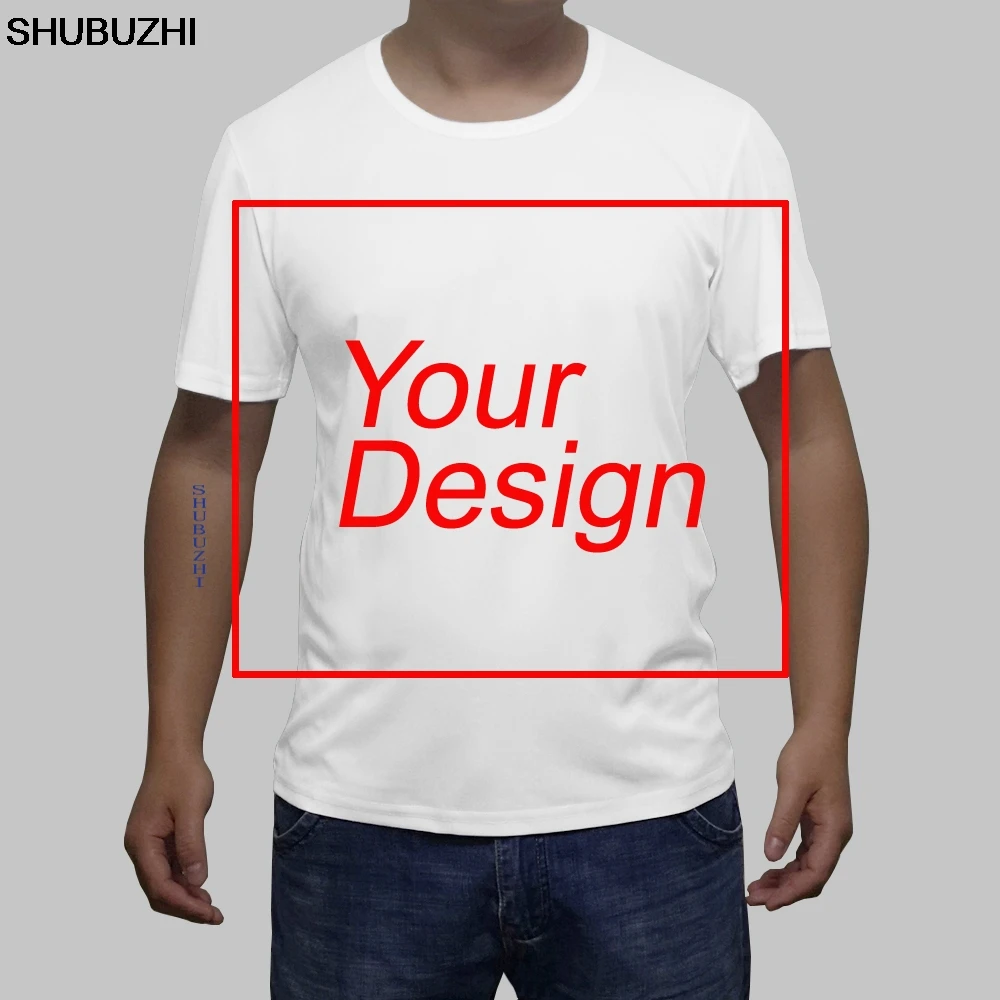 Футболка «странные вещи», футболка «странные вещи», модная футболка с короткими рукавами, забавная Мужская хлопчатобумажная футболка с принтом 5x sbz8051 - Цвет: your design