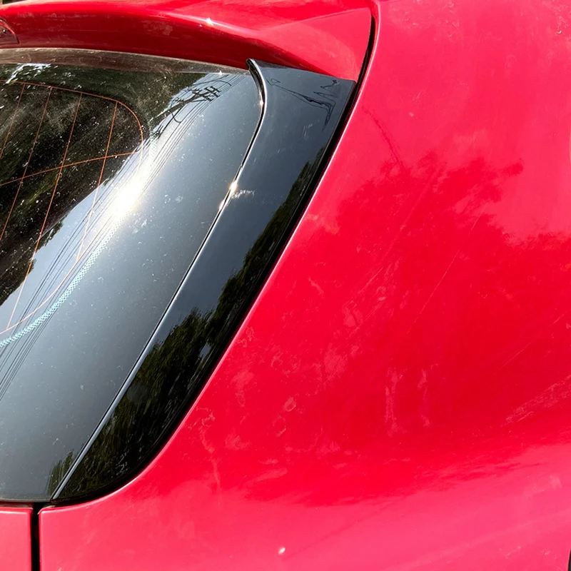 Задний спойлер за окном боковая полоса Накладка для BMW 1 серия F20 F21 2012 2019