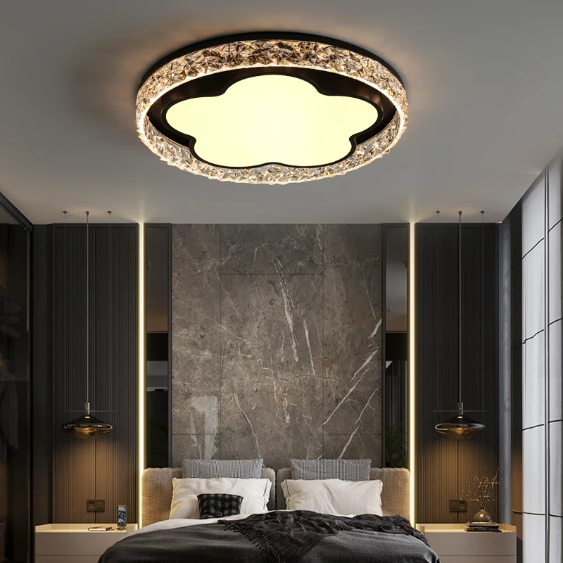 

Modern Led Chandeliers For Living Room Bedroom Art Decor New Home Indoor plum Bossom Ceiling Lamps With Remote Control Lights